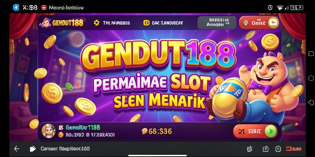 Screenshot GENDUT188 menampilkan aksi menarik dari permainan Slot.