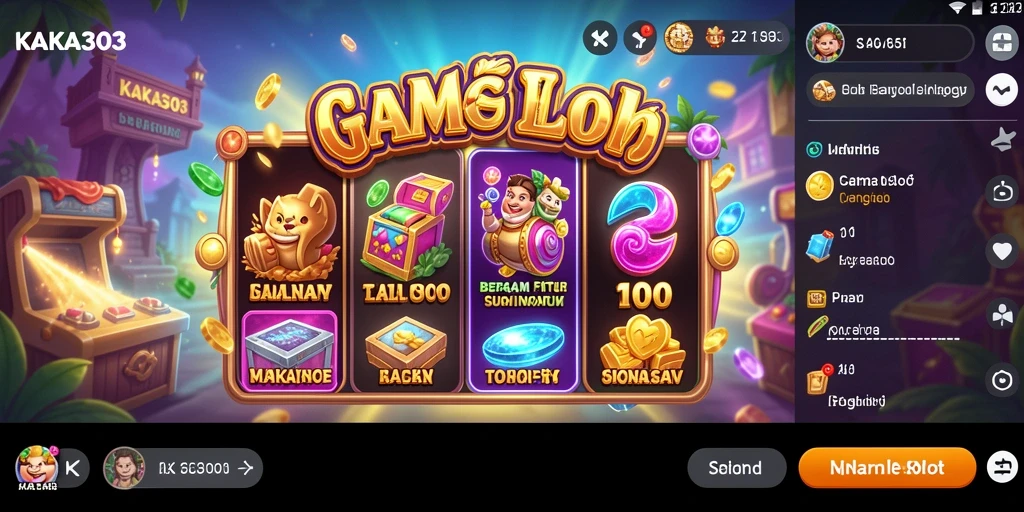 Tampilan gameplay yang seru dan mengasyikkan dari KAKA303.