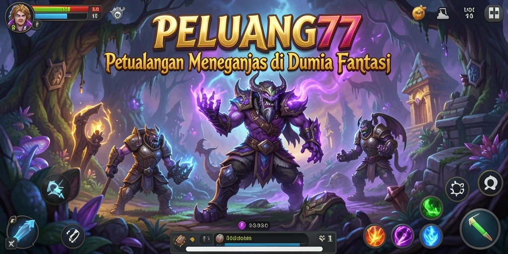 Tampilan gameplay PELUANG77 yang menegangkan dan penuh aksi.