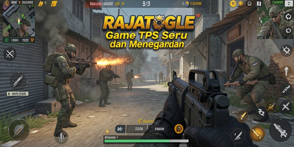 Screenshot menunjukkan aksi seru dalam gameplay RAJATOGEL.